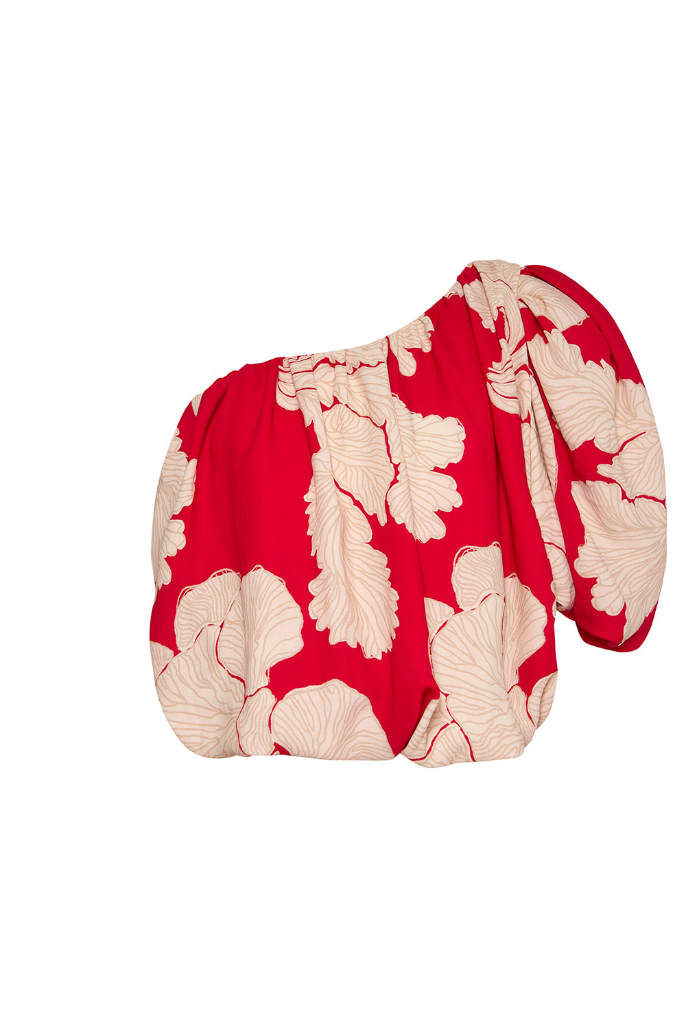 Crop top Arrecife Rojo natural