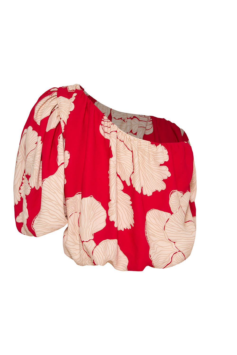 Crop top Arrecife Rojo natural