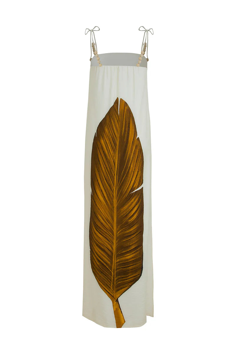 Vestido Evangeline natural