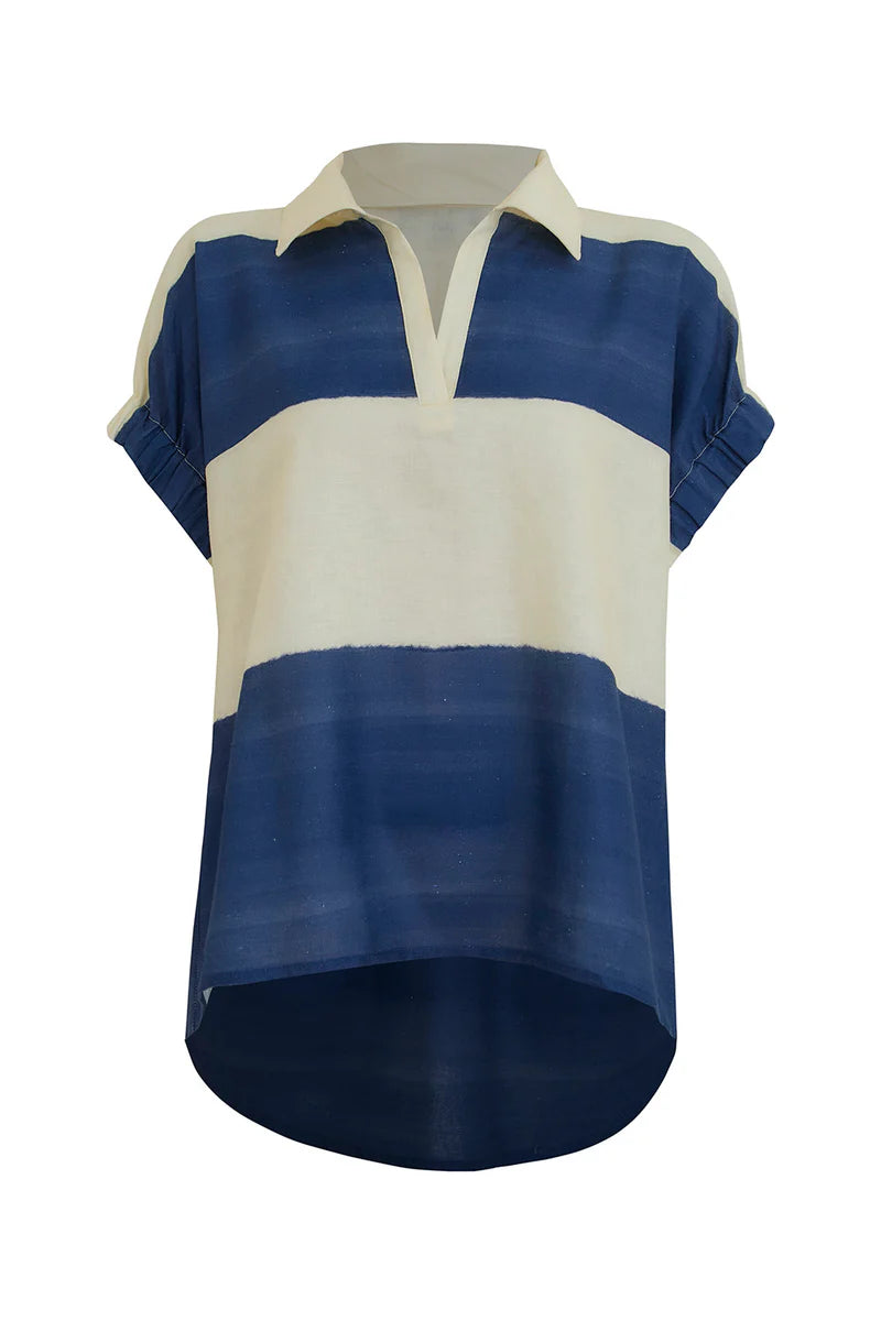 Blusa janine azul ivory