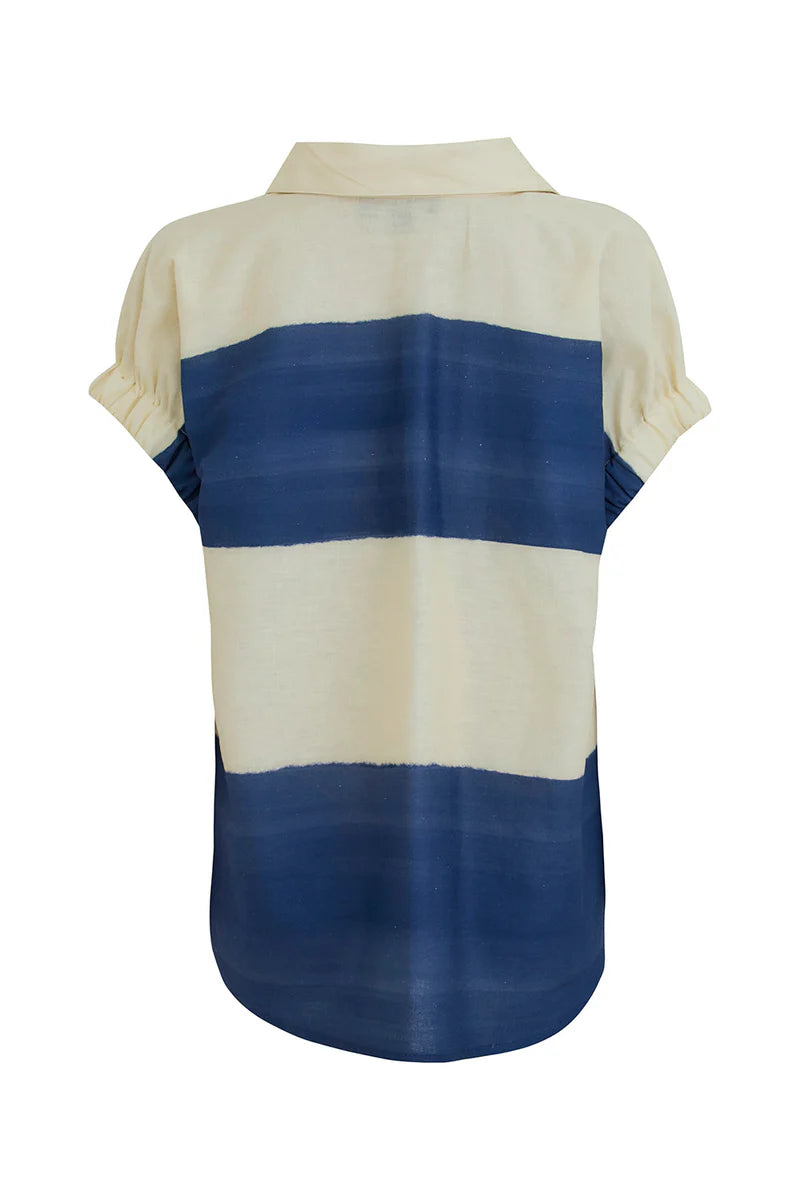 Blusa janine azul ivory