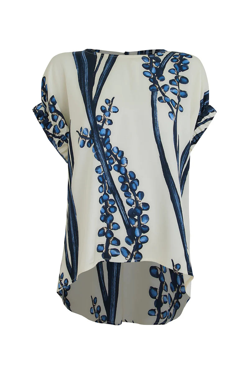 Blusa Kumba navy natural