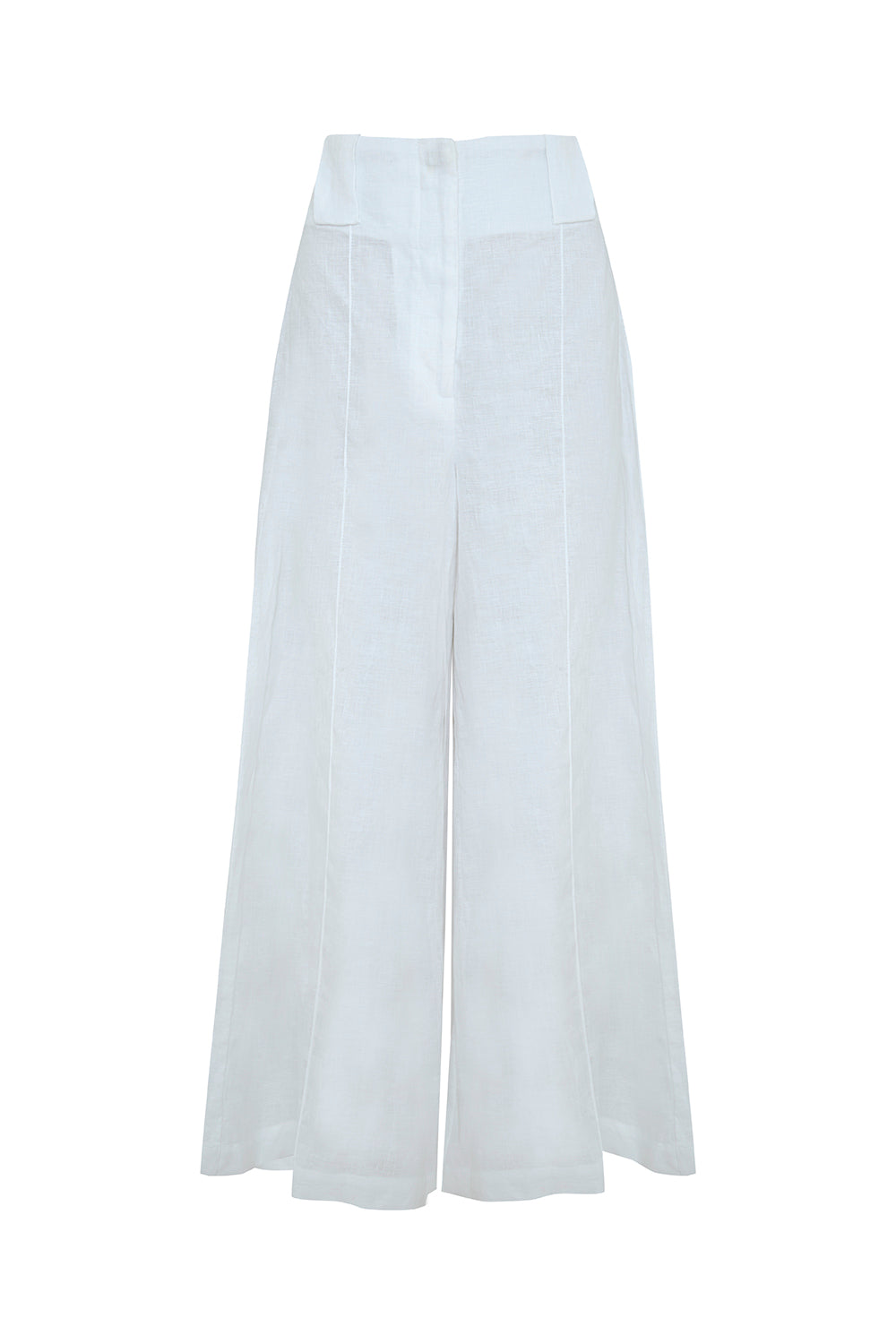 Pantalón Paulette Natural Culotte Lino