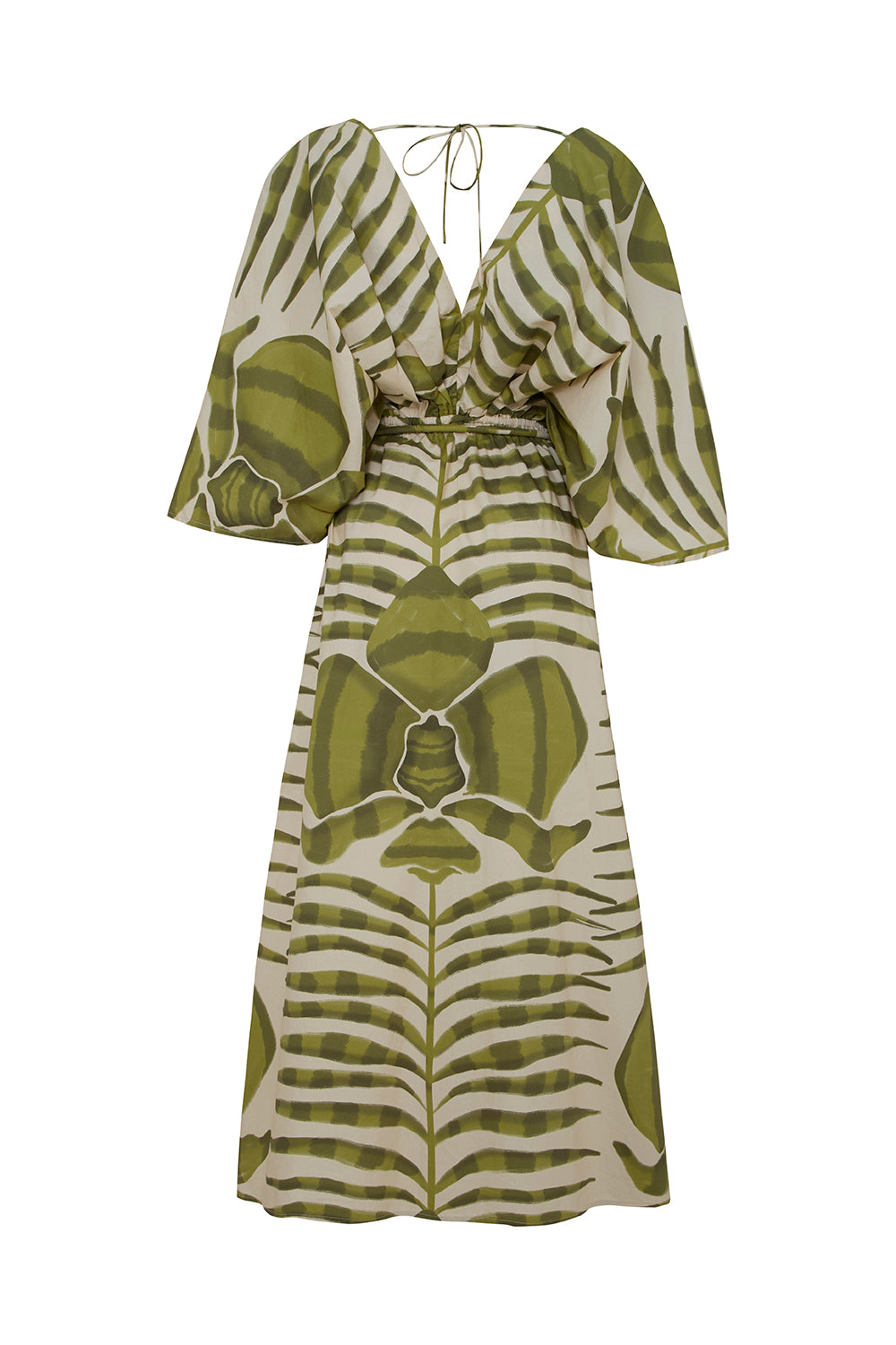 Vestido Rafaela Pistacho Estampado