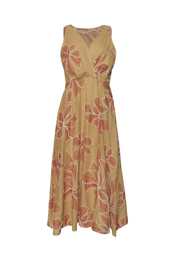 Vestido Mallorca Mandarina