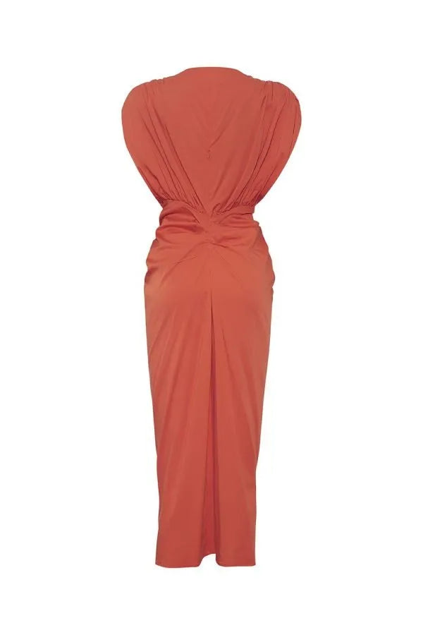 Vestido roberta naranja