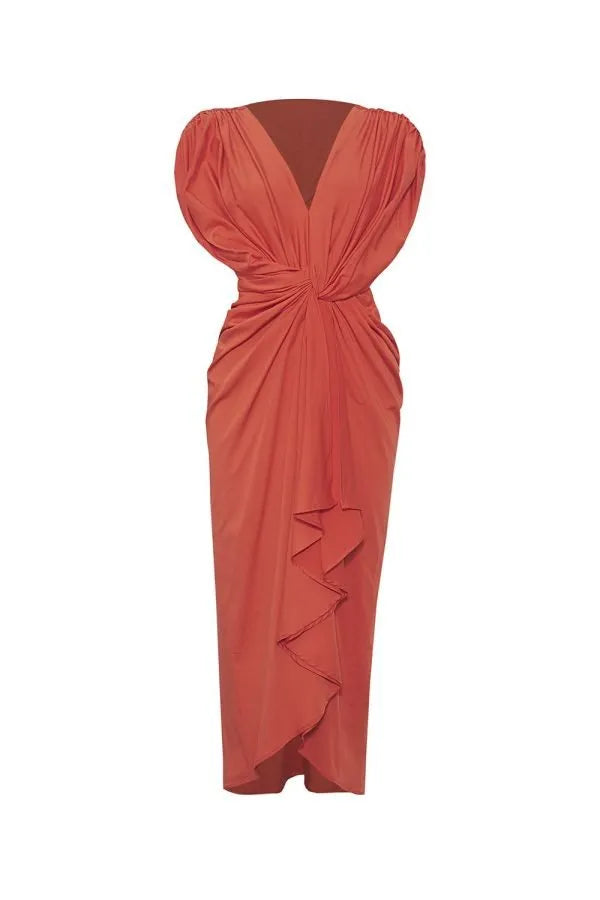 Vestido roberta naranja