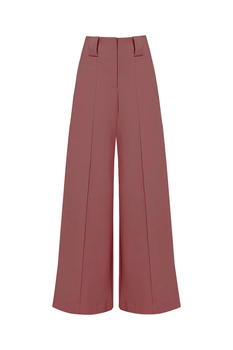 Pantalon New Paulette Mauve