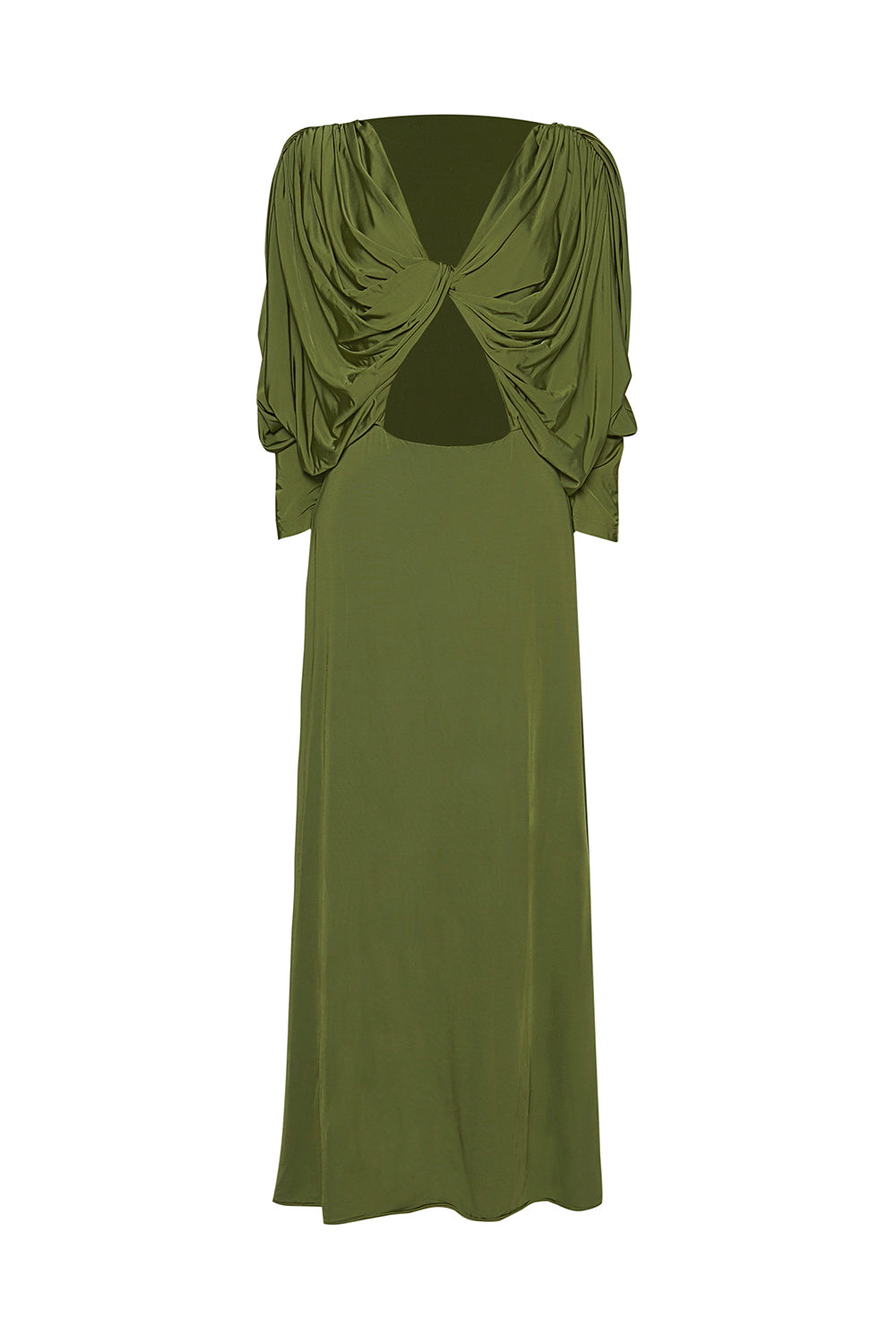 Vestido Cecilia Verde Oliva