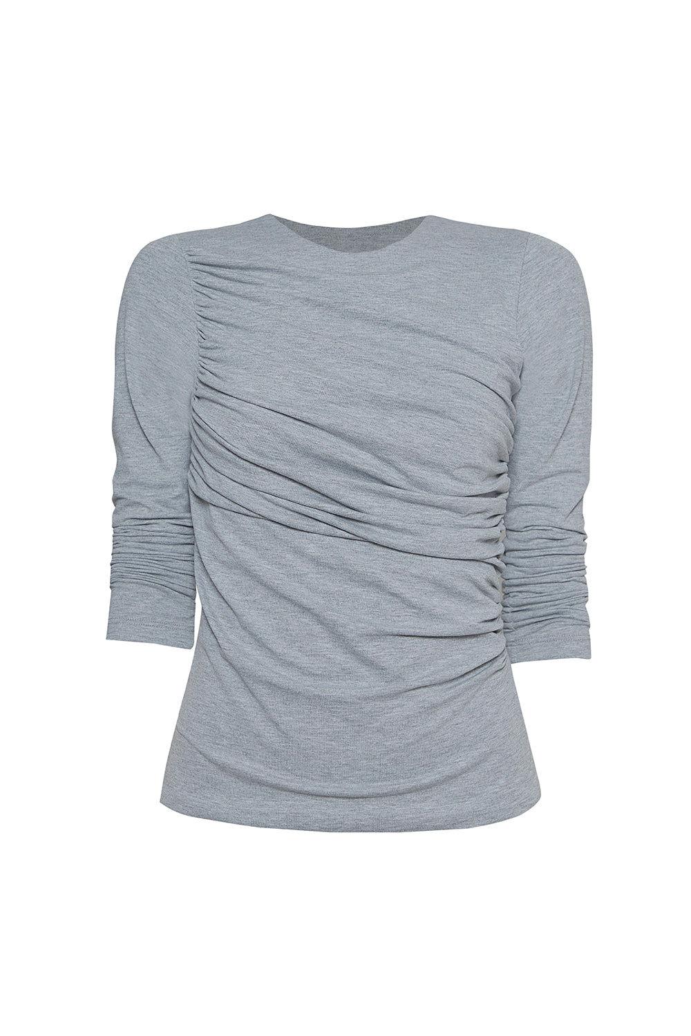 Camiseta Hilos Invisibles Gris Jaspe
