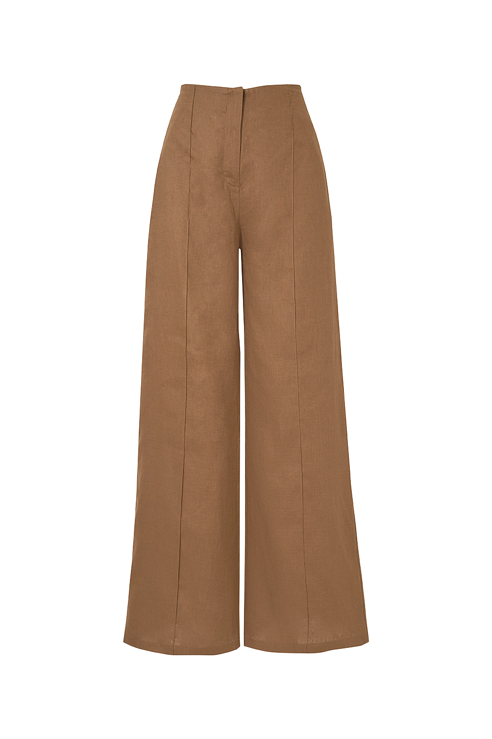 Pantalón cala coffee lino