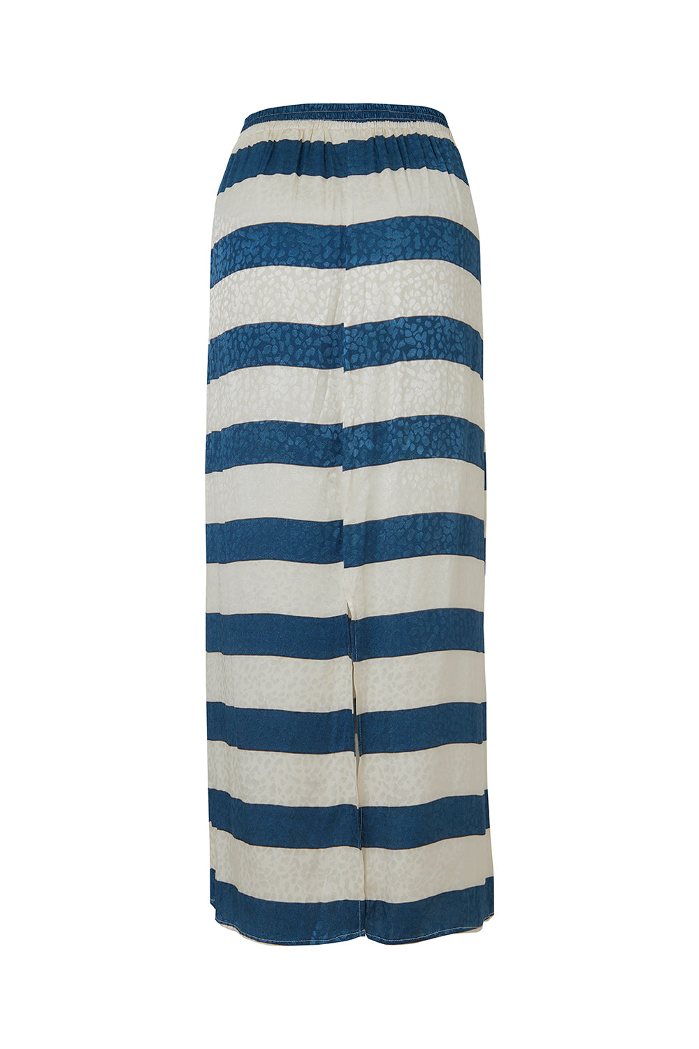 Falda Arabela Con Borlas Azul Navy