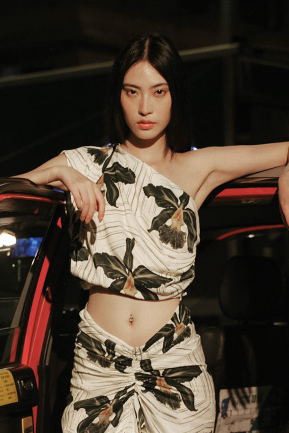 Blusa Mathiola Bottle Green