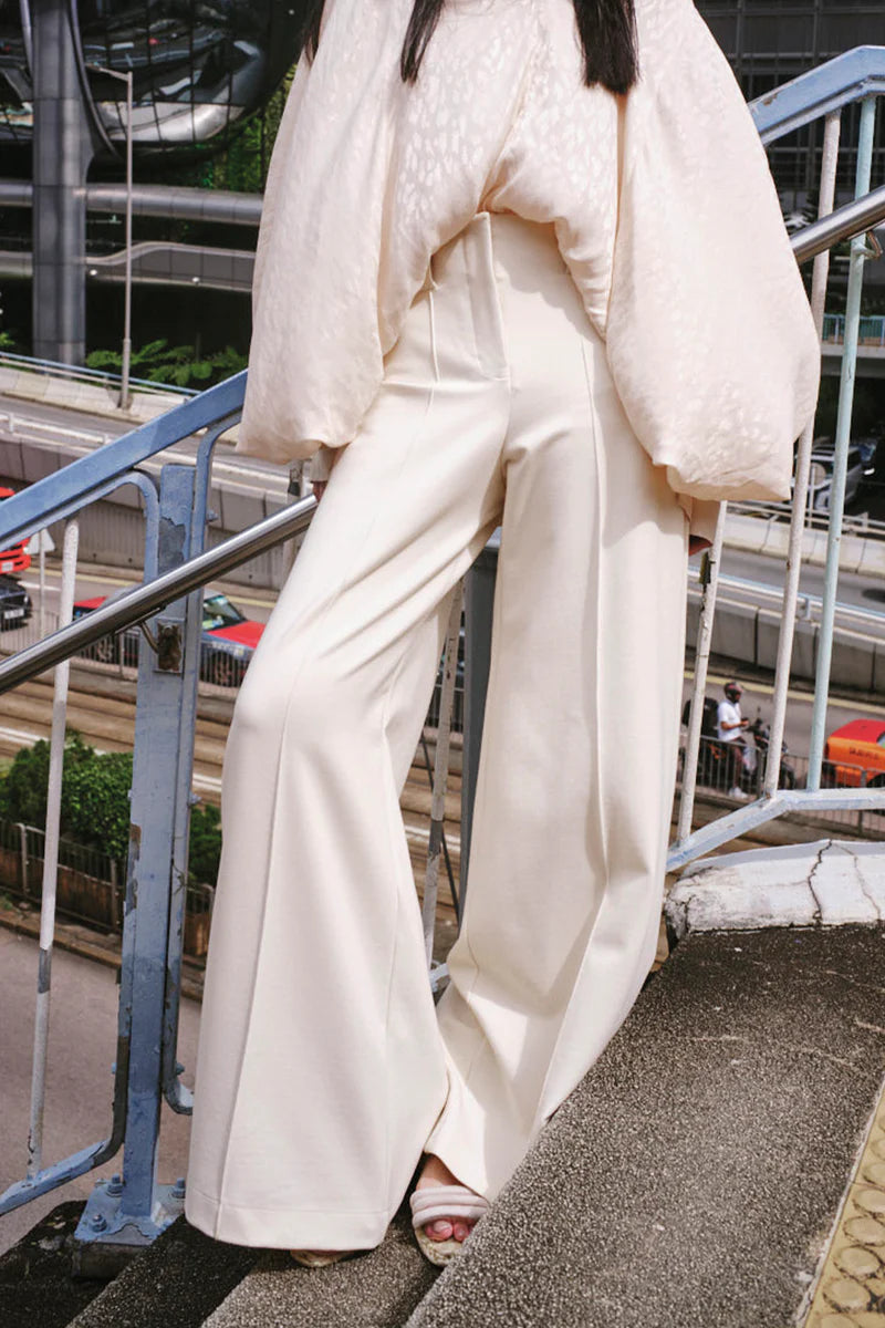 Pantalon New Paulette Vainilla