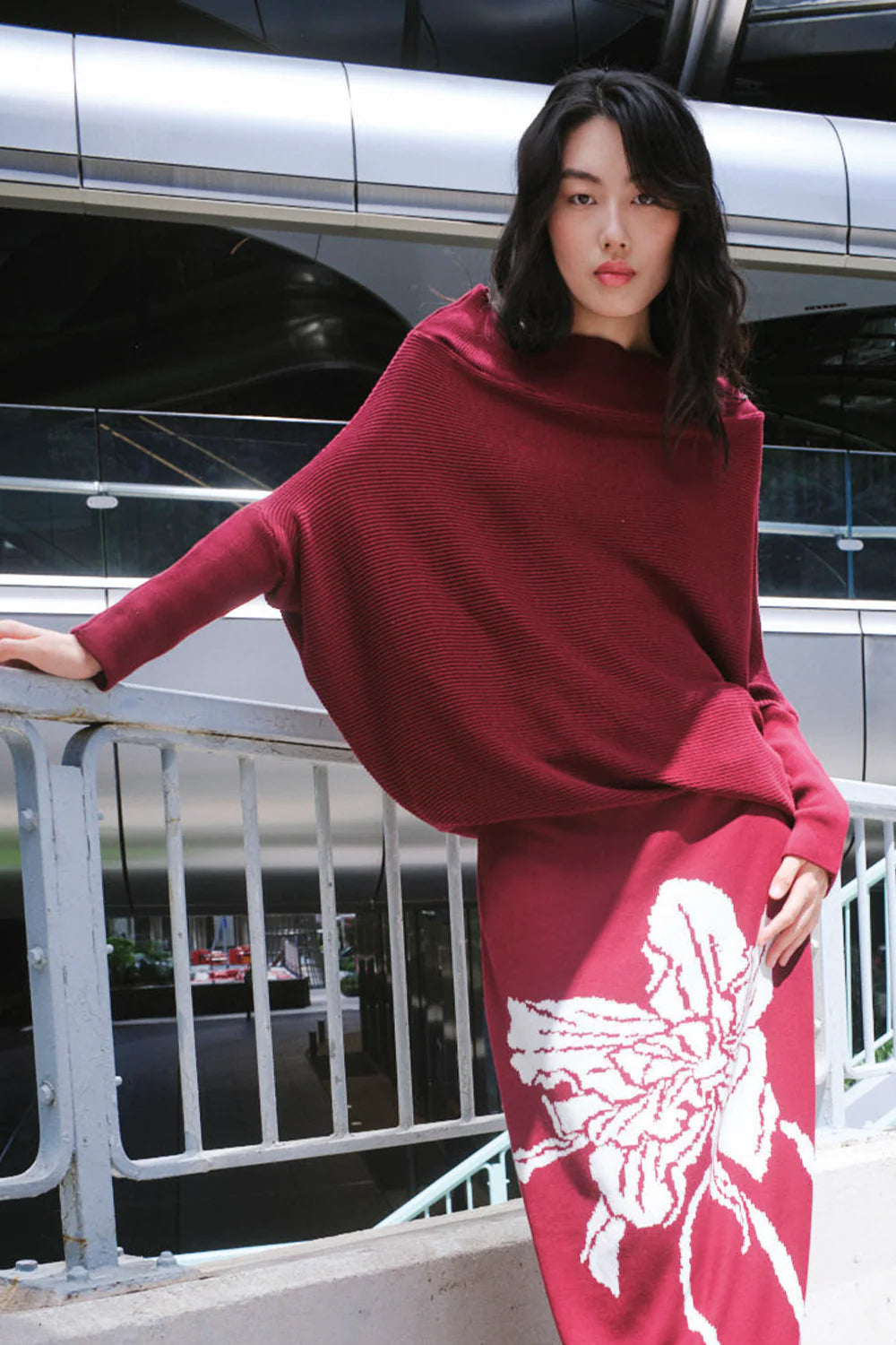 Blusa Adelle Vinotinto