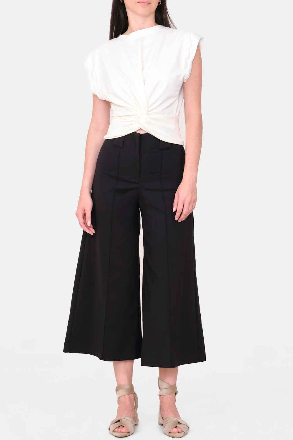 Pantalon paulette culotte negro