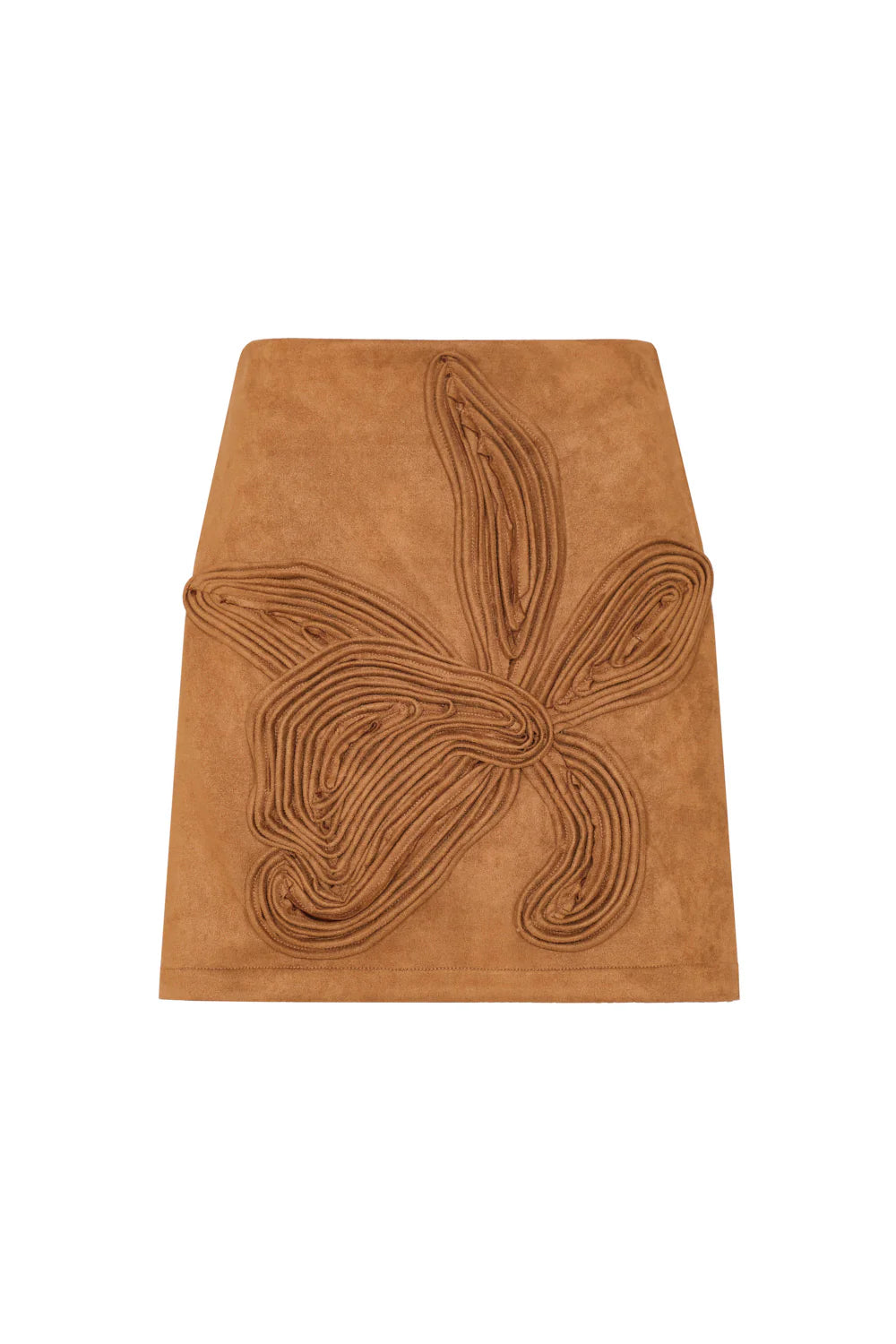 Mini Falda April Camel