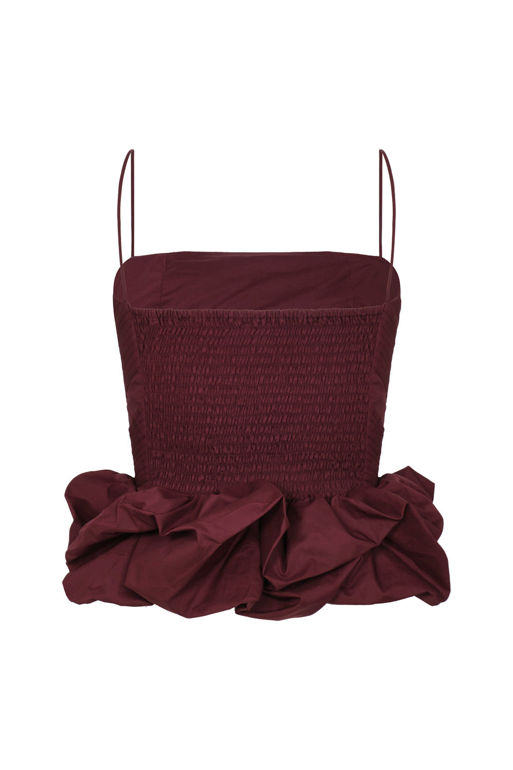 Crop top maia bordado vinotino