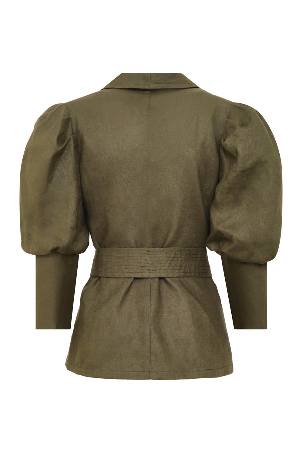 Blazer New Noa Verde Oliva Lino