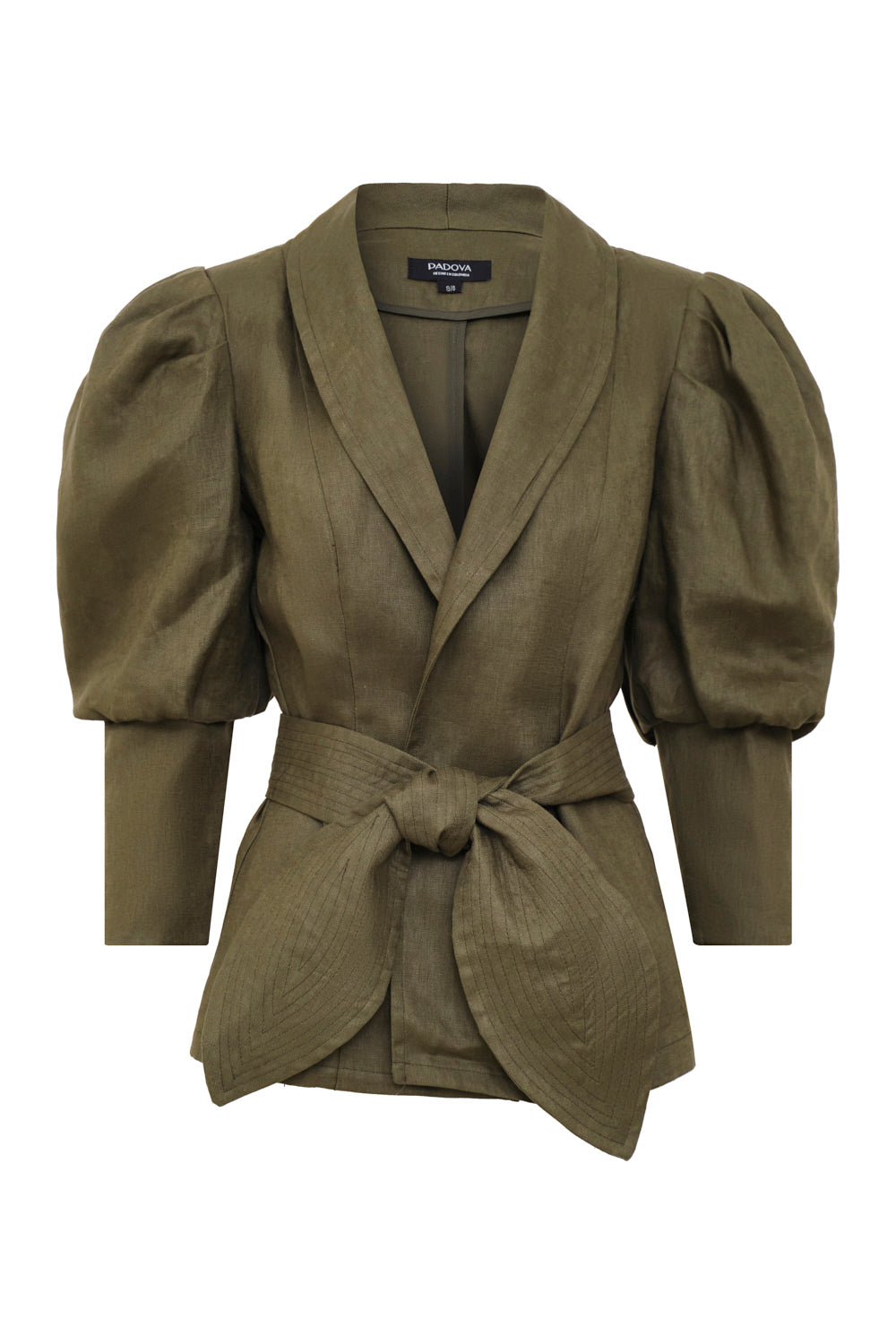 Blazer New Noa Verde Oliva Lino