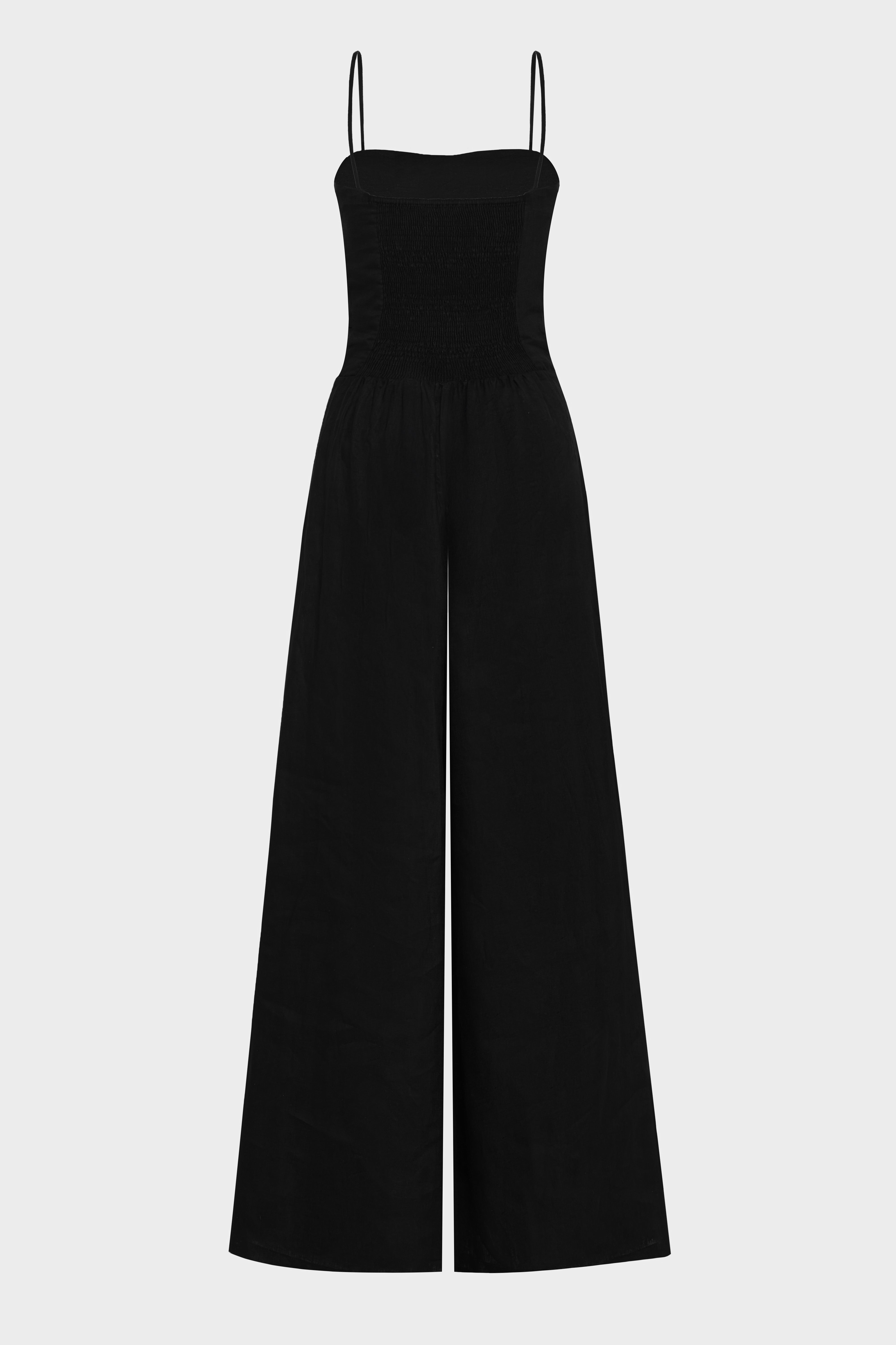 Enterizo Nina Negro lino