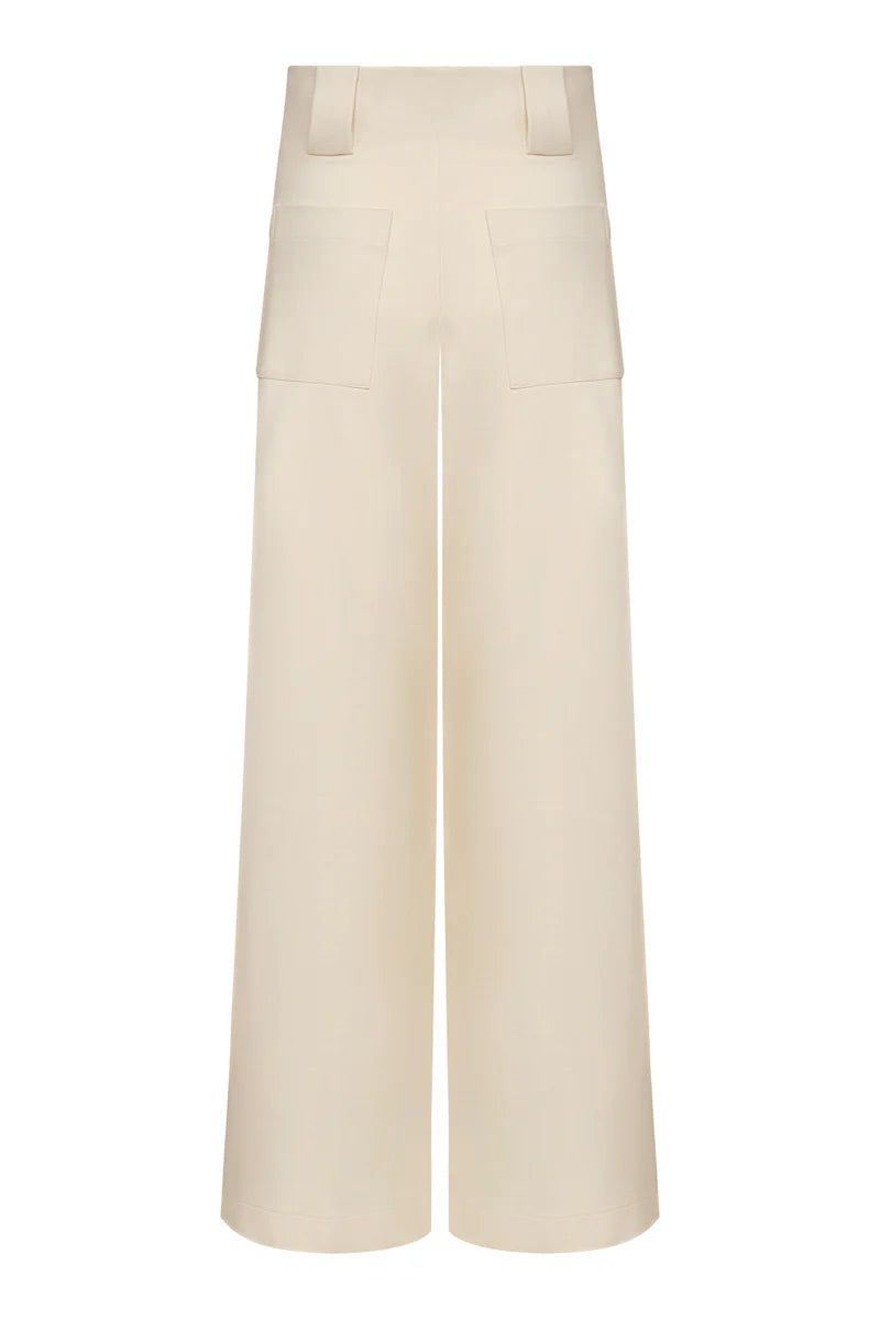 Pantalon New Paulette Vainilla