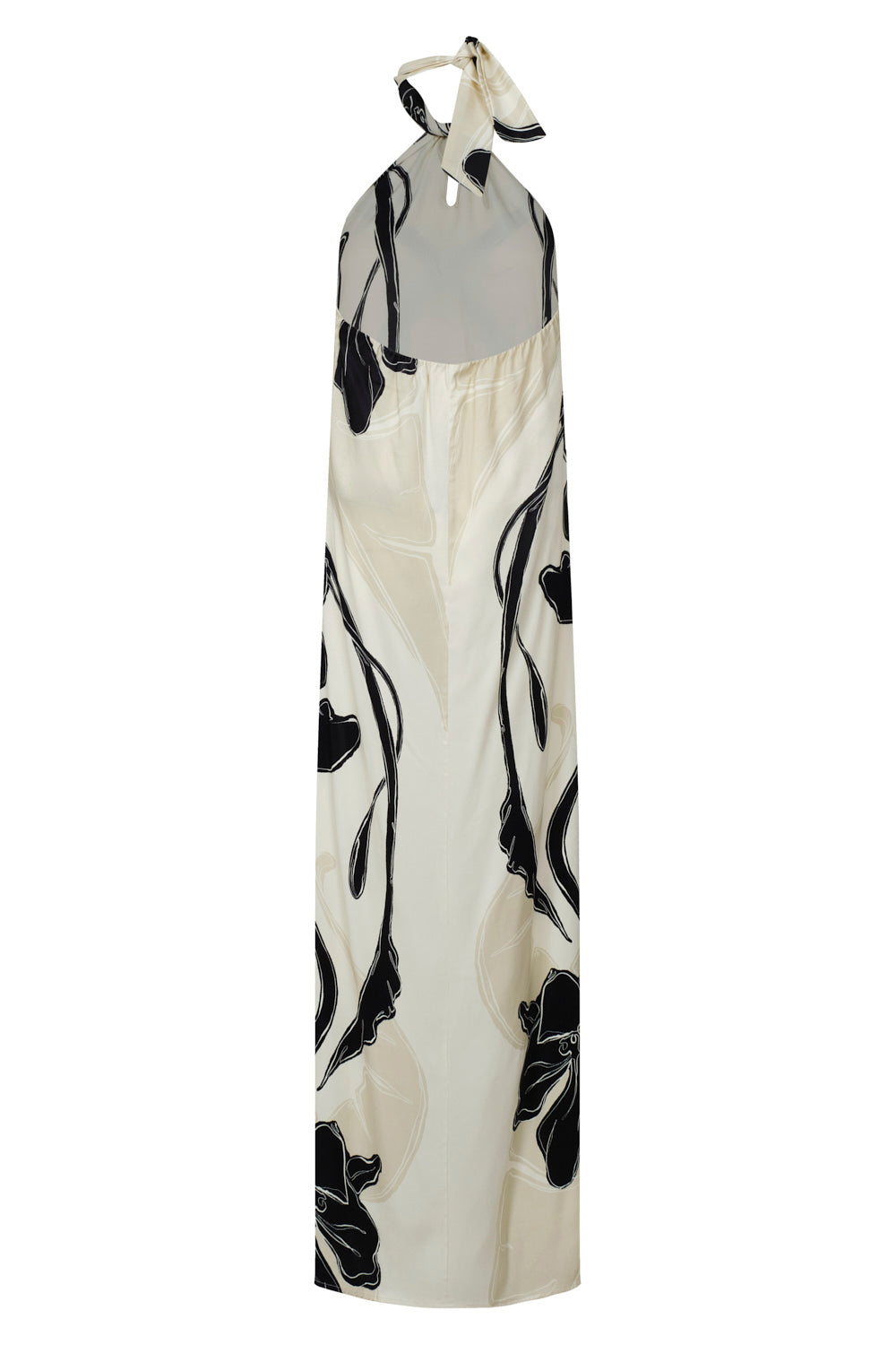 Vestido Filosofía Del Arte Ivory Negro