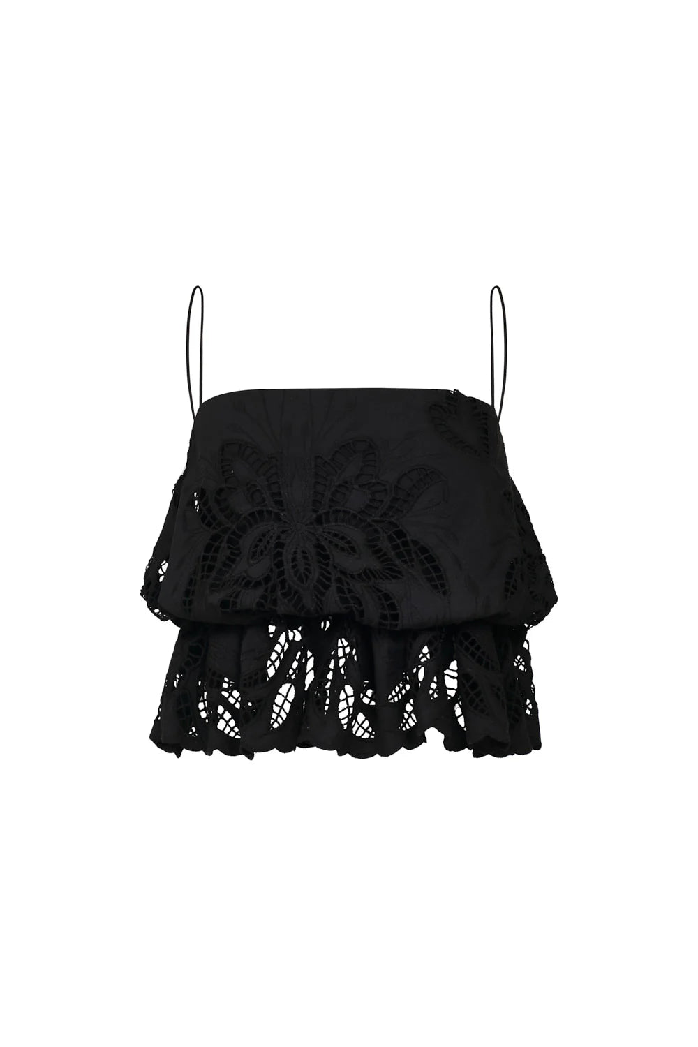 Crop top Lunel Negro