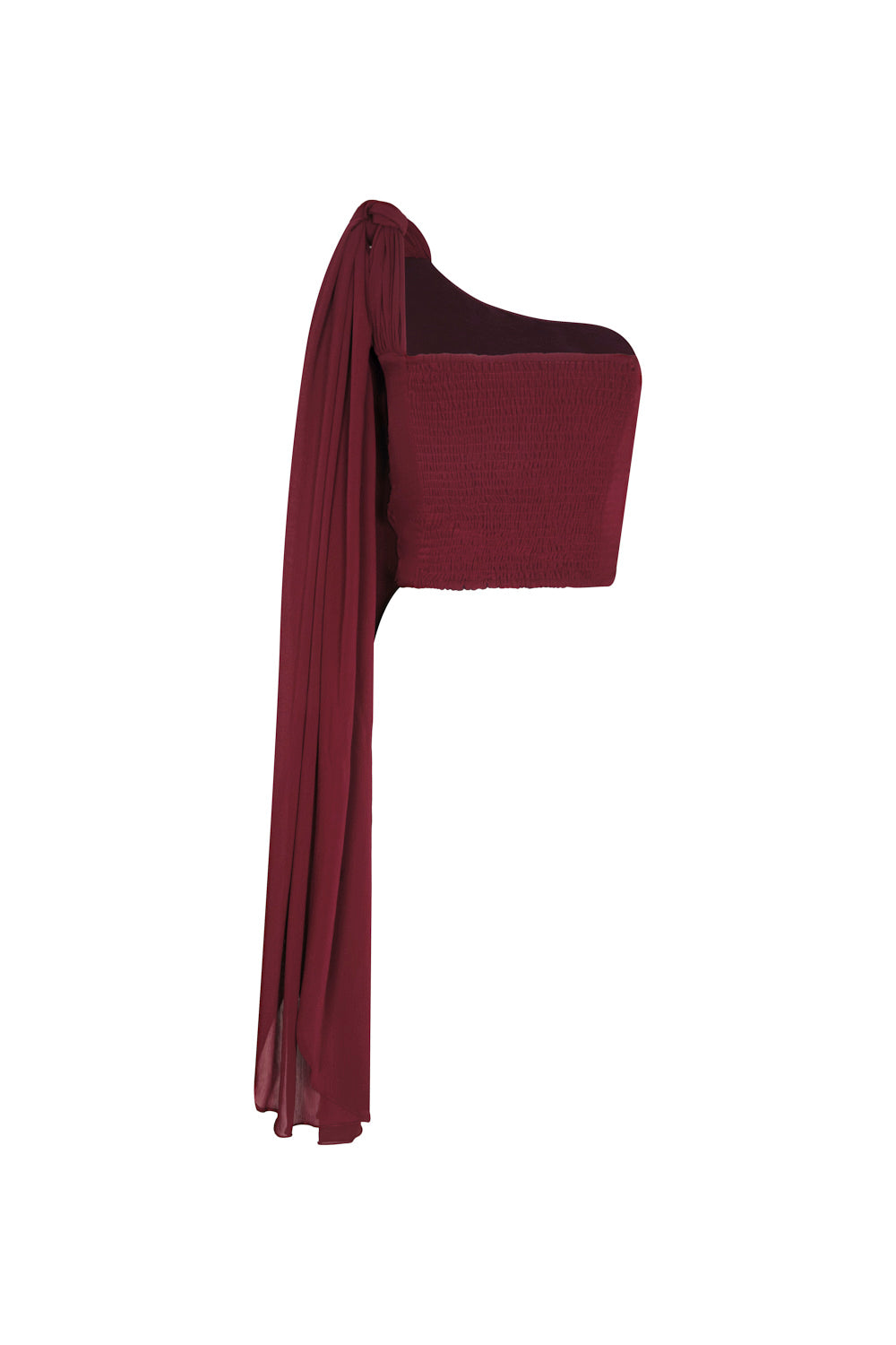 Crop Top Arbolaria Vinotinto
