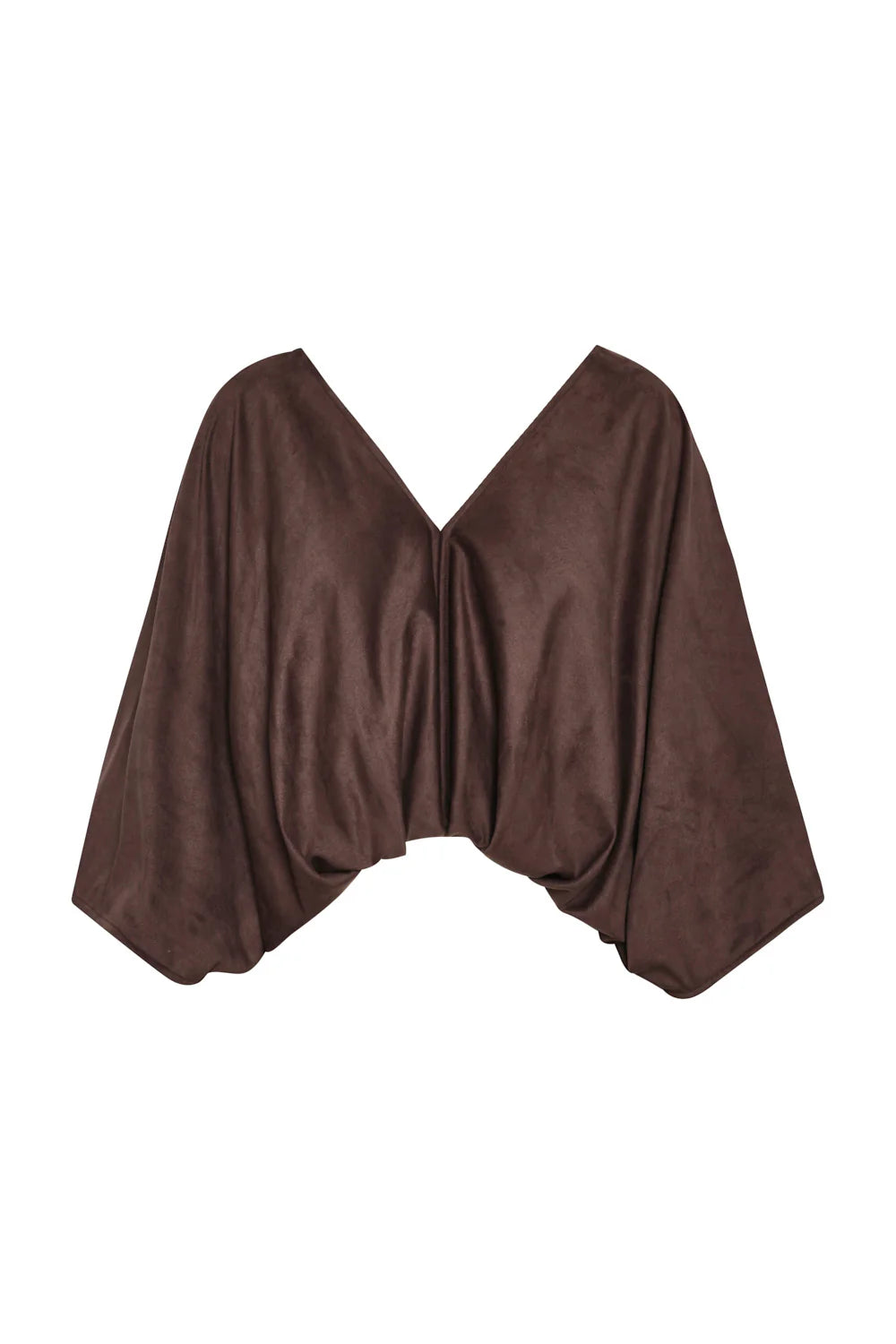 Blusa Providencia Brown Suede