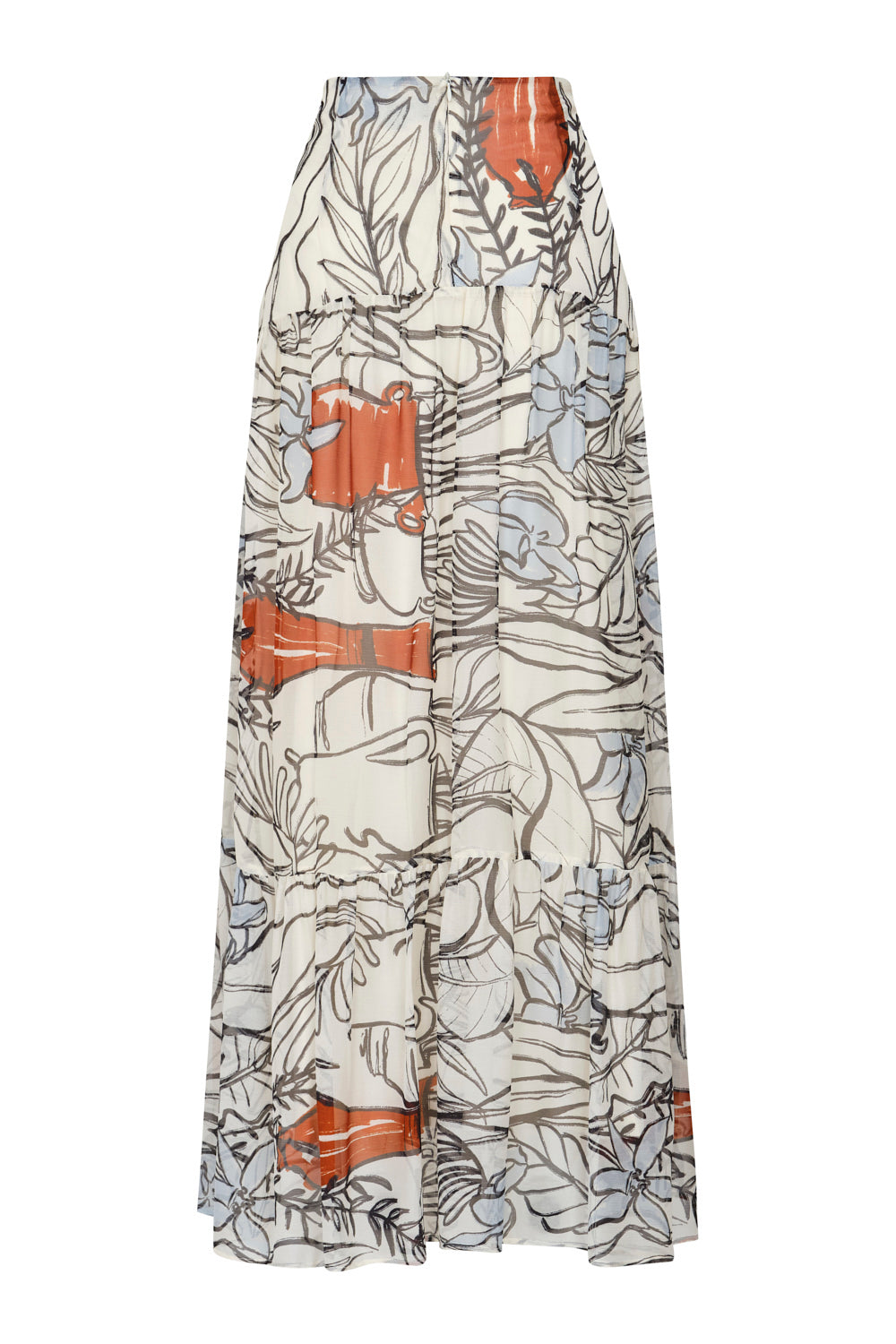 Falda Sydney BB-Terracota