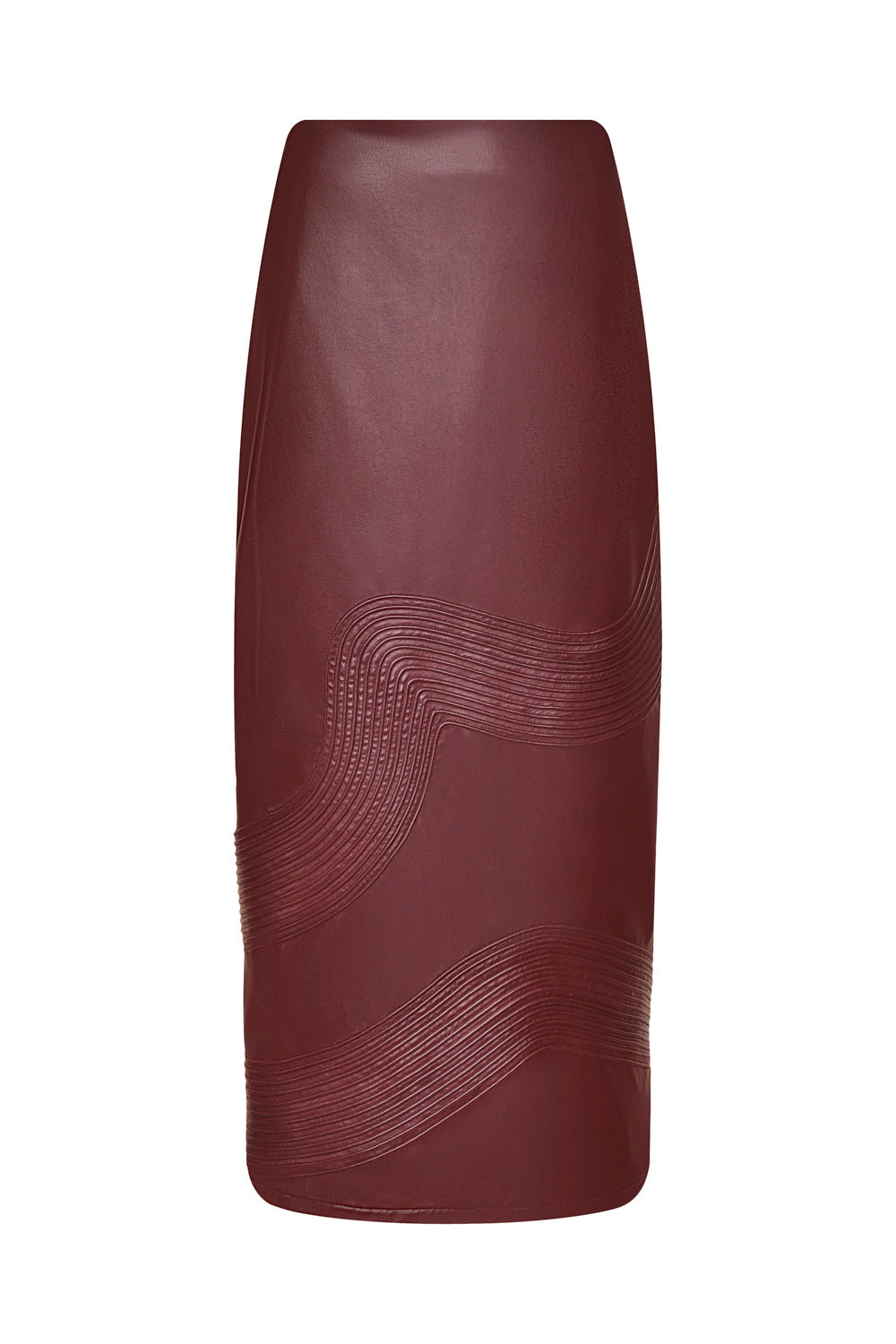 FALDA CASTELO CUERINA BURGUNDY