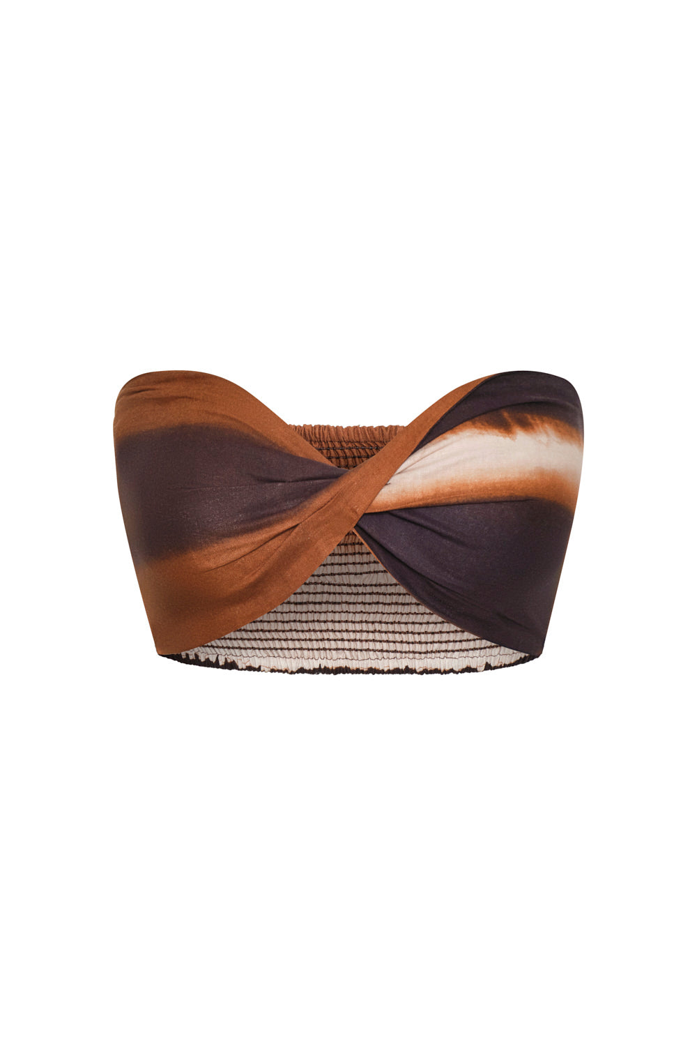 Crop Top Cleo Natural Terracota