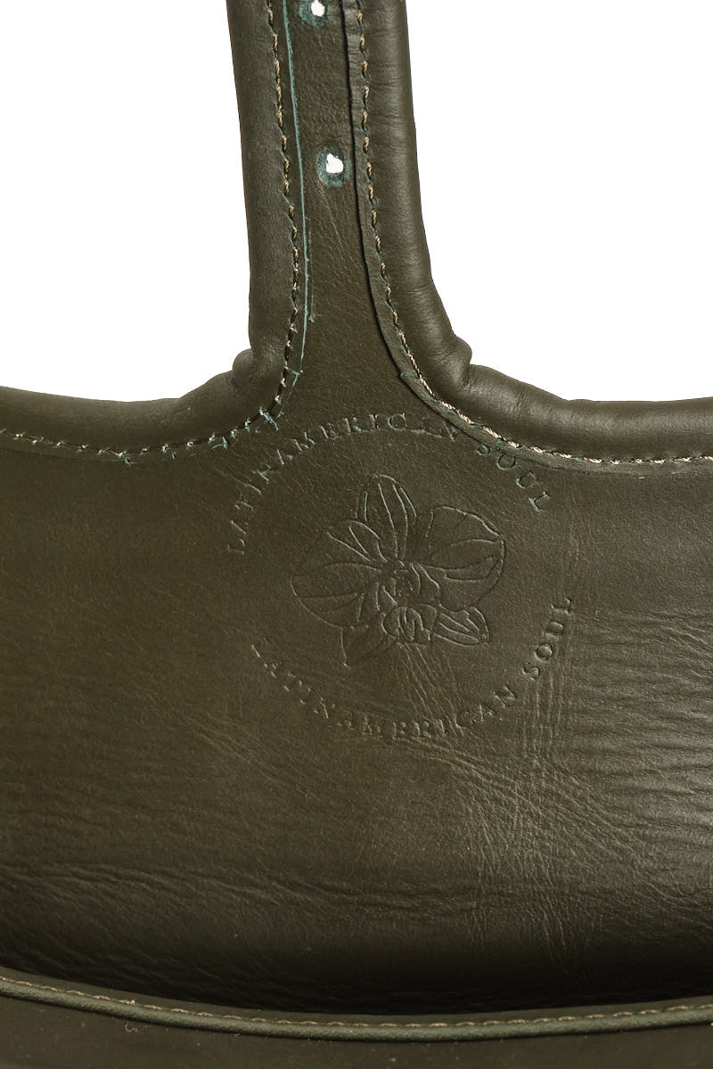 Bolso La Hilandera Moss Green - Padova