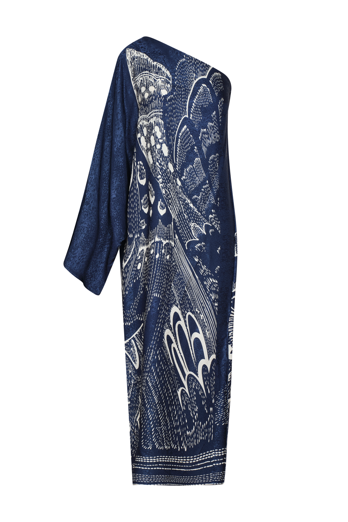 Vestido Selma Azul Ivory