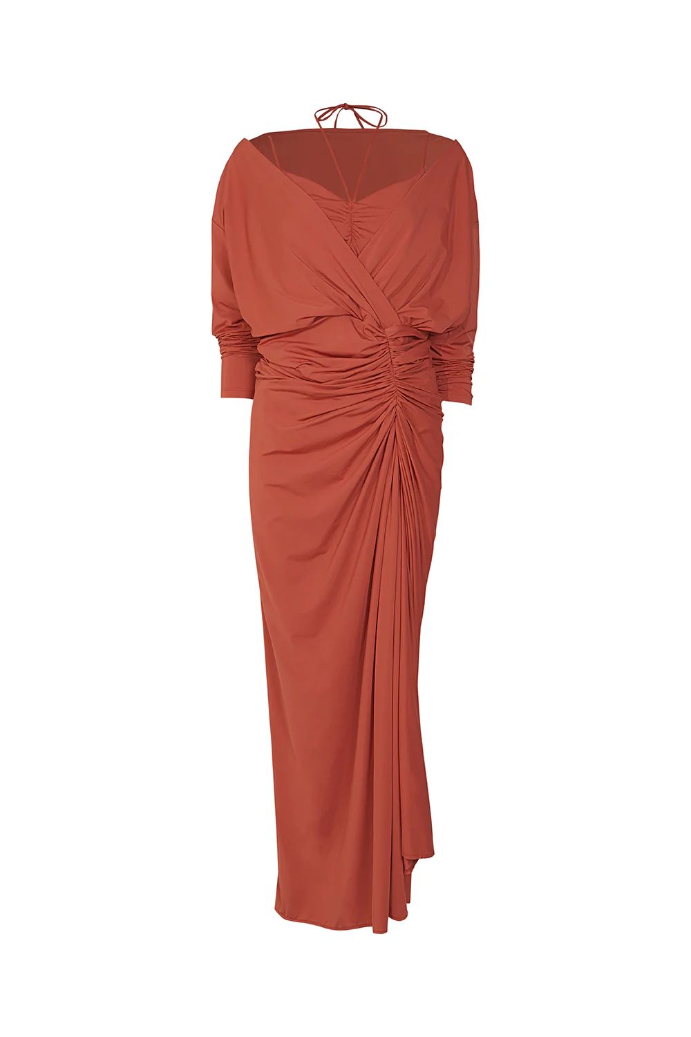 VESTIDO AMAIA TERRACOTA