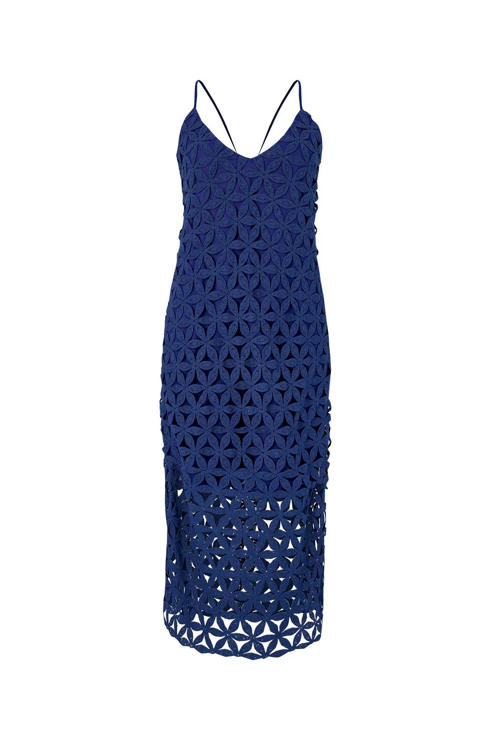 Vestido Del Prado Azul Navy