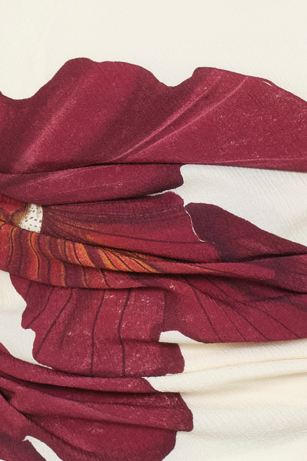 Crop Top Pearl Burgundy