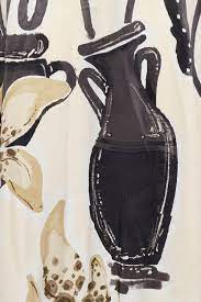 Falda Soléne Ivory Negro