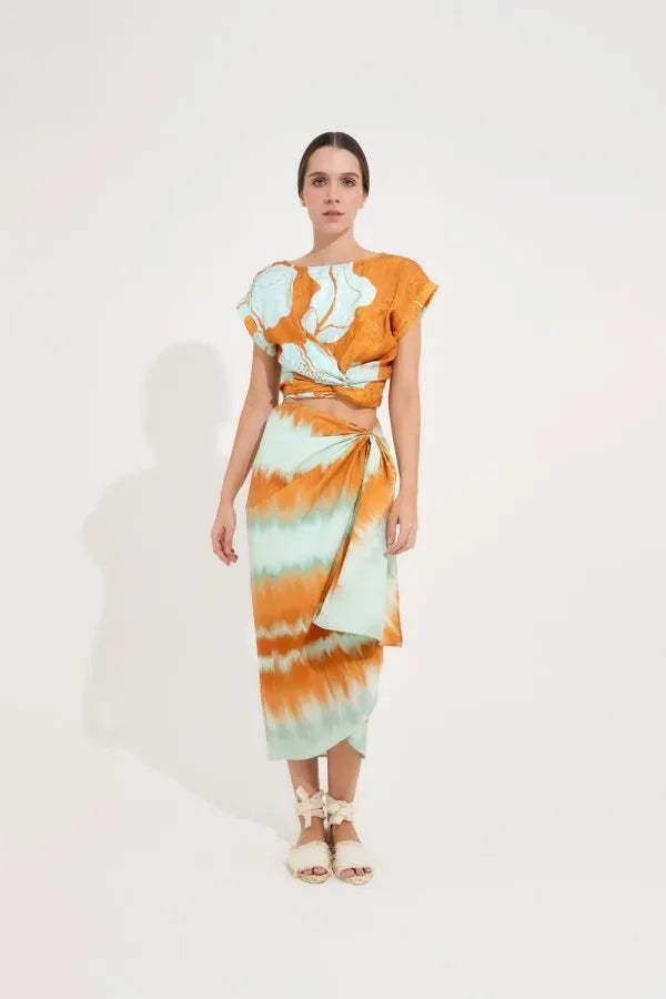 Falda New Samoa Naranja