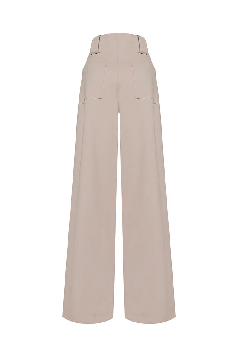 Pantalón New Paulette Taupe